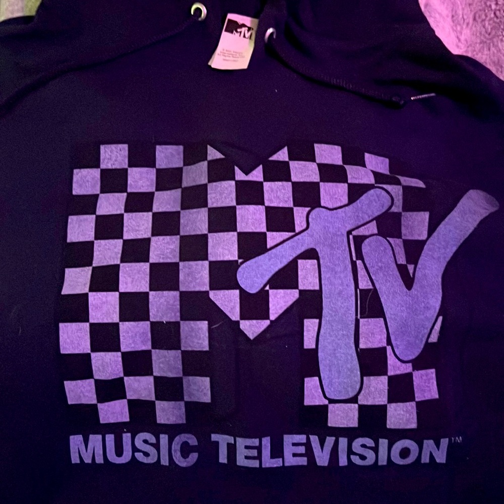 Classic MTV, hoodie, size medium navy blue brand new, have no tags